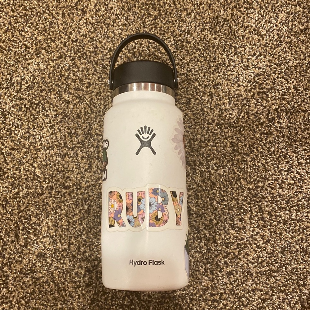 Slightly dented hydro flask